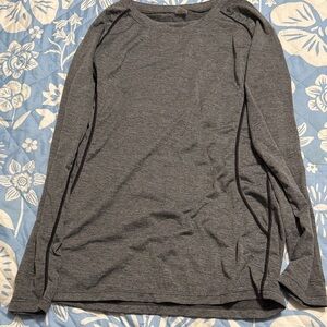 Gray Long Sleeve Shirt